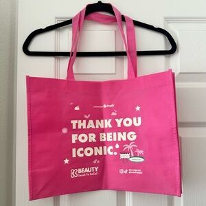 Pink Tote Bag